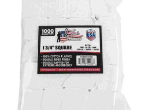 Pro-Shot 1 3/4" Square 100% Cotton Patches 1000/ct