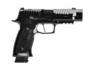 Sig Sauer Reserve Collection P320-SXG Handgun 9mm Luger 21rd Magazines(3) 3.9" Compensated Barrel Hi-Polish DLC