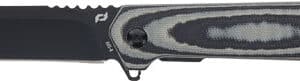 SCHRADE KNIFE LATERAL FOLDER - 3.25" AUS-10 BLACK/GREY LAM