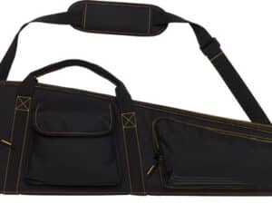 BROWNING BUCK MARK LOGO GUN - CASE 50" RIFLE BLK/GLD W/SLING