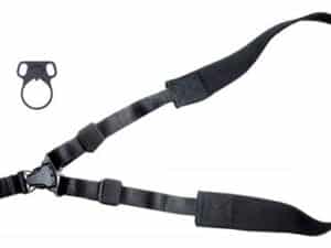 TOC TACTICAL SLING SINGLE - POINT W/ADAPTER BLACK