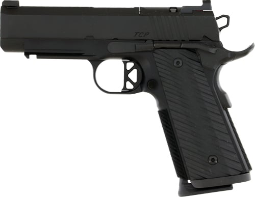 CZ DAN WESSON TCP OR 45ACP 4" - FS BLACK DUTY FINISH 8RD MAG