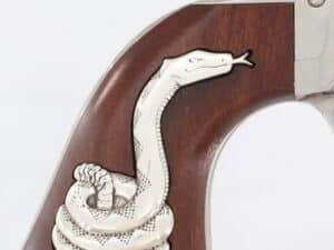 CIMARRON MAN W/NO NAME 45LC - FRONTIER 4.75" SILVER SNAKE