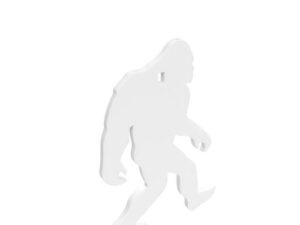 Birchwood Casey AR500 3/8" Steel 1 Hole Animal Silhouette Target - Yeti 1/ct