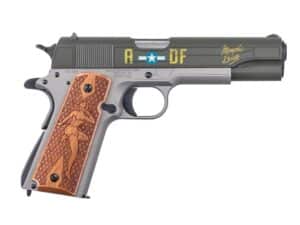 Auto-Ordnance Limited Edition "Memphis Belle" 1911 Handgun .45 Auto 7rd Magazine(1) 5'' Barrel Custom Wood Grips