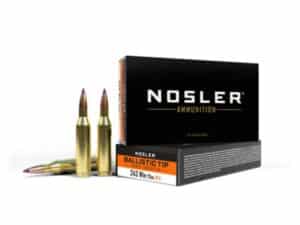 Nosler Ballistic Tip Varmint Rifle Ammunition .243 Win 70gr BT SP 3500 fps 20/ct