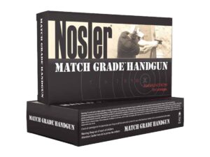 Nosler Match Grade Handgun Ammo .45 ACP 185 gr JHP 915 fps 50/ct