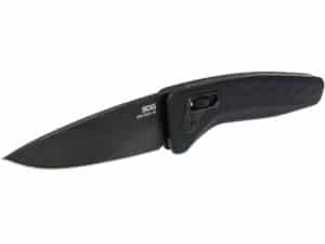 SOG Knives One Zero AU 3 1/10" Blade Black and Chrome