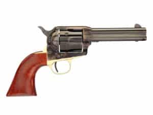 Taylor & Company Ranch Hand Handgun .357 Mag/.38 Spl 6rd Capacity 4.75" Blued Barrel Case Hardened Wood Grip