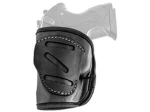 Tagua Leather Ecoleather Weightless 4 in 1 Open Top Holster for Glock 42/43 Black RH