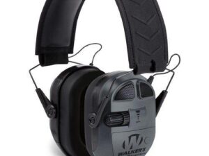 Walkers Ultimate Power Muff Quads W/Aft/Electric/Black