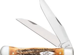 CASE KNIVES 6.5 BONE STAG - TRAPPER