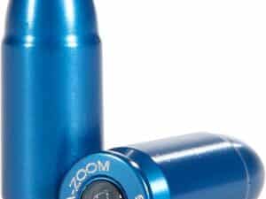 A-ZOOM METAL SNAP CAP BLUE - 9MM LUGER 10-PACK