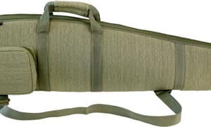 BULLDOG DOUBLE SPLIT SHOTGUN - CASE GREEN 52" FITS TWO RIFLES