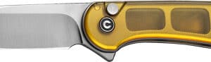 CIVIVI KNIFE ELEMENTUM II 2.96 - " POLISHED ULTEM/SATIN BTTN LK