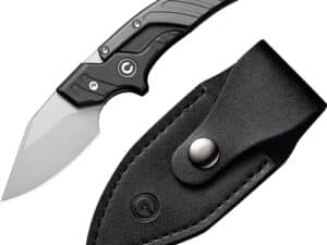 CIVIVI KNIFE TYPHOEUS 2.27" - BLACK/GRAY ALUMINUM/STONEWASH