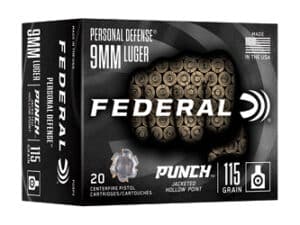 FED PUNCH 9MM 115GR JHP 20/200