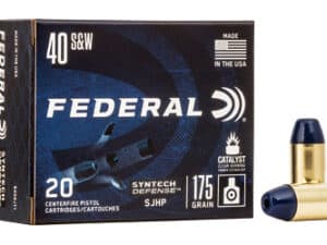 FED SYN DEF 40S&W 175GR SJHP 20/200