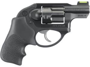 RUGER LCR 38SPL+P 1.875" FS - 5-SHOT BLUED HOGUE TAMER GRIPS