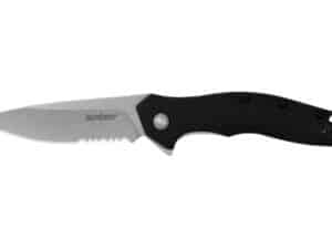 KERSHAW SHORELINE SERR 3" BLK STNWSH