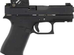 GLOCK 43X MOS8 9MM FS 10RD - AIMPOINT COA BLACK FRONT RAILS