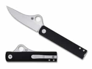 SPYDERCO ESSENZA ALUM 3.19" BLACK
