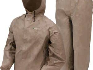 FROGG TOGGS RAIN SUIT MENS - ULTRA LITE 2 2X-LARGE KHAKI