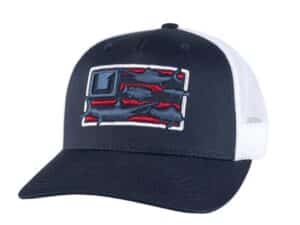 Huk Trophy Flag Trucker Hat Naval Academy