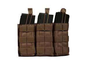 Advance Warrior Solutions Open Top Triple Mag Pouch Tan