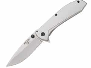 Bear & Son Framelock Assisted Opener Folding Knife 2-7/8" Drop Point Blade Stainless Steel