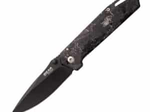 Bear & Son Brisk 3.0 Medium Folding Knife 2-7/8" Drop Point Blade Midnight Camo