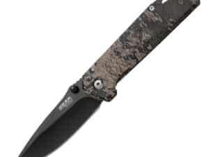 Bear & Son Brisk 3.0 Medium Folding Knife 2-7/8" Drop Point Blade TrueTimber Strata Camo