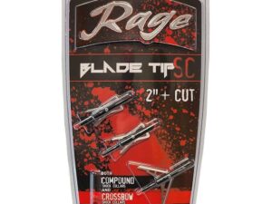 Rage Black Series Broadheads 2" 100 gr 3/ct