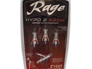 Rage Hypo 2 Crossbow Broadheads 100 gr 2" 4/ct