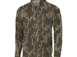 Muddy DV8 Quest Midweight Quarter Zip Sweatshirt Mossy Oak Bottomland L