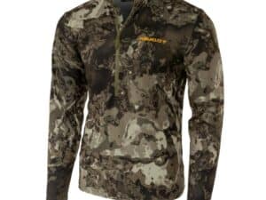 Muddy TR Lightweight Quarter Zip Long Sleeve Shirt Veil Canyon Grey S