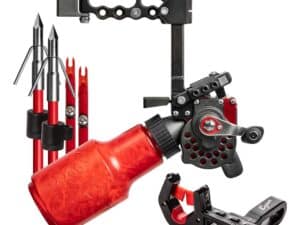 Cajun Bowfishing Winch Pro Kit RH Red