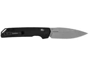 Kershaw Launch Iridium Folding Knife 3-2/5" Spear Point Blade Black
