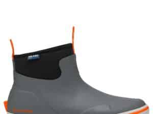 LaCrosse Mens Alpha Deck Boot 6" Grey/Orange Size 9