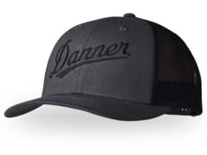 Danner Embroidered Trucker Hat Black