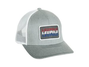 Leupold Patriot Trucker Hat Heather Grey/White