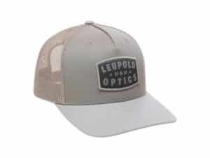 Leupold USA Trucker Hat Khaki Grey