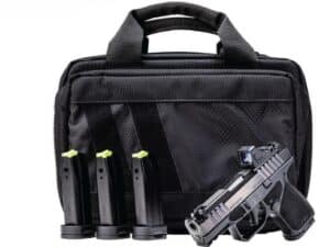 Rost Martin RM1S Comp Handgun Bundle 9mm Luger 10rd Magazines(4) 4" Barrel Black Viridian Red Dot Pistol Ca Compliant