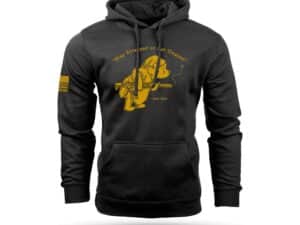 Nine Line Pooh Bear Hooded Sweatshirt Black XL