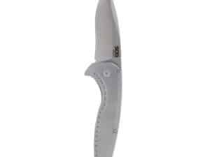 SOG Knives Aegis FLK 2.0 Folding Knife 3-1/4" Drop Point Blade Silver Blister