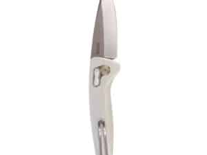 SOG Knives One-Zero AU Folding Knife 3-1/10 Drop Point Blade Silver Chrome