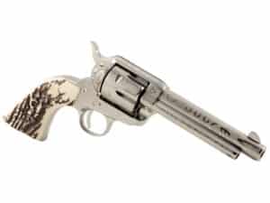Taylor & Co 1873 Cattle Brand Engraved Handgun .357 Mag 6rd Capacity 5.5" Barrel Stag Grip