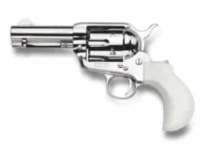 Taylor & Co TC9 1873 Single Action Handgun 9mm Luger 6rd Capacity 3.5" Barrel Nickle Flattop Birdshead Ivory Grip