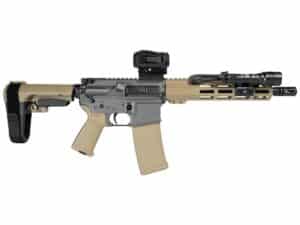 Shark Coast Tumbleweed AR Pistol Bundle 5.56mm 30rd Magazine 10.5'' Threaded Barrel Vortex Sparc Red Dot Streamlight ProTac SBA3 Brace