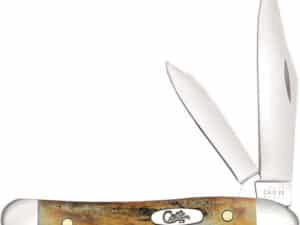 CASE KNIVES GENUINE STAG - PEANUT